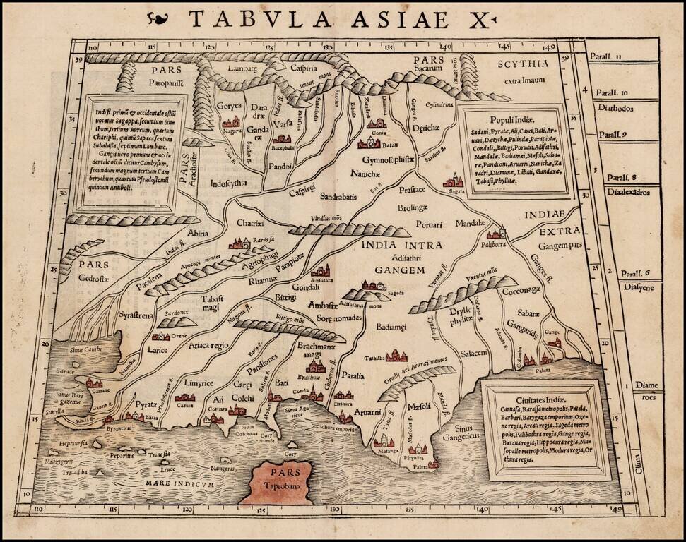 Tabula Asiae X [India]