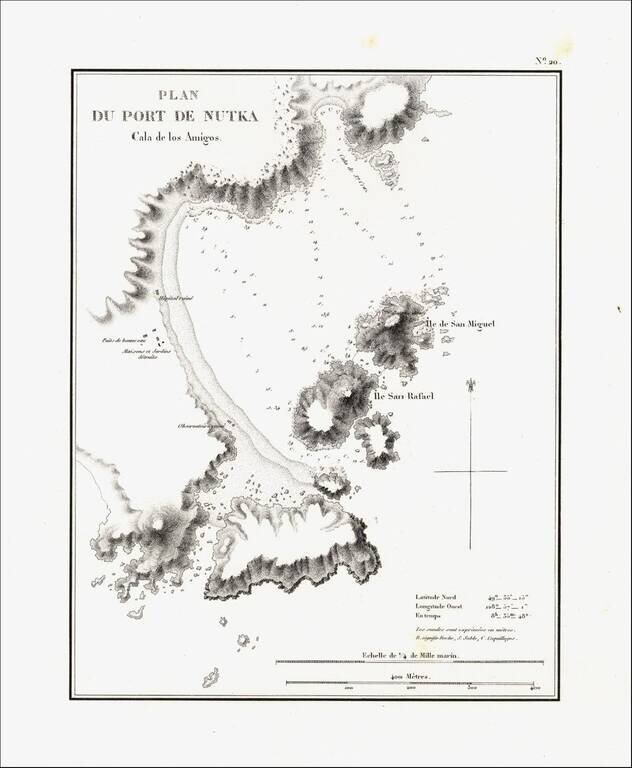 Plan Du Port De Nutka Cala de Los Amigos