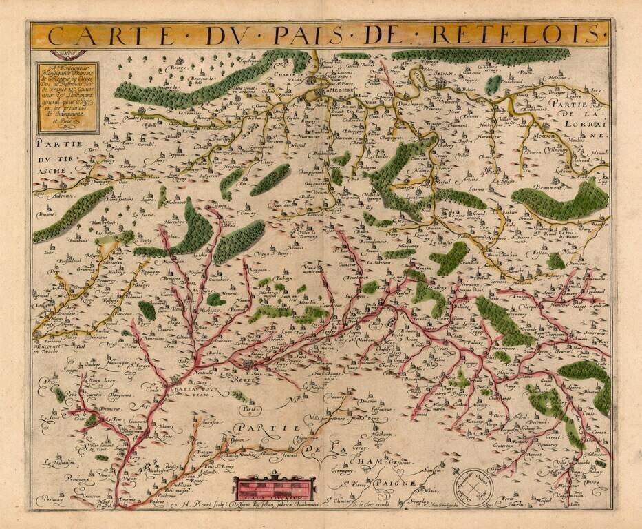 Carte Du Pais De Retelois