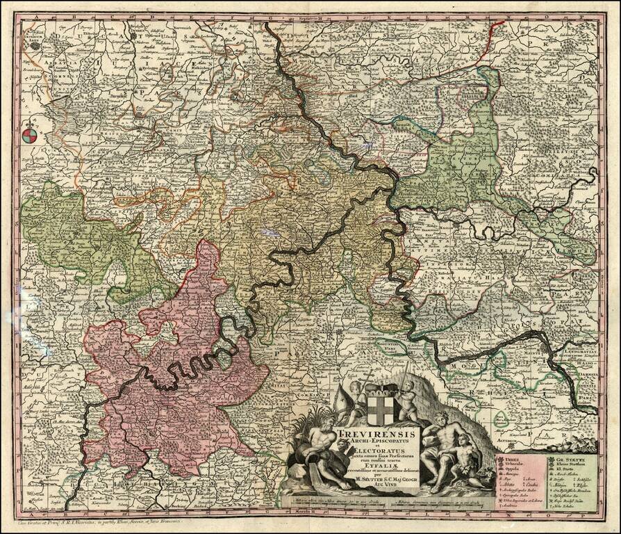 Trevirensis Archi-Episcopatus et Electoratus juxta omnes suas Praefecturas cum confini tractu Eyfaliae . . .