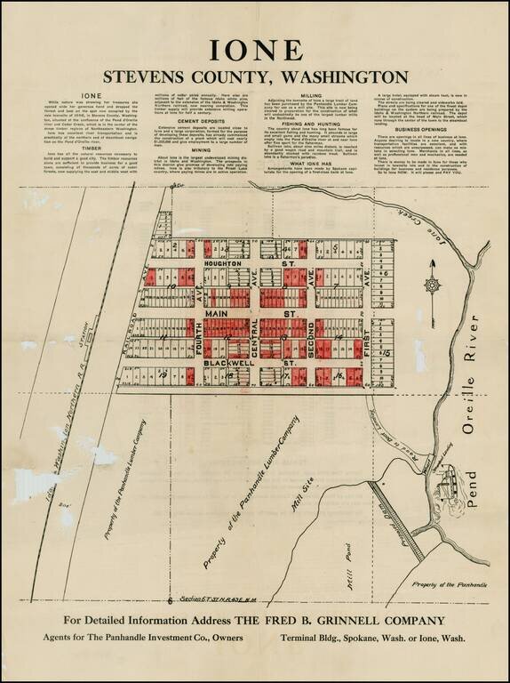Ione  Stevens County, Washington