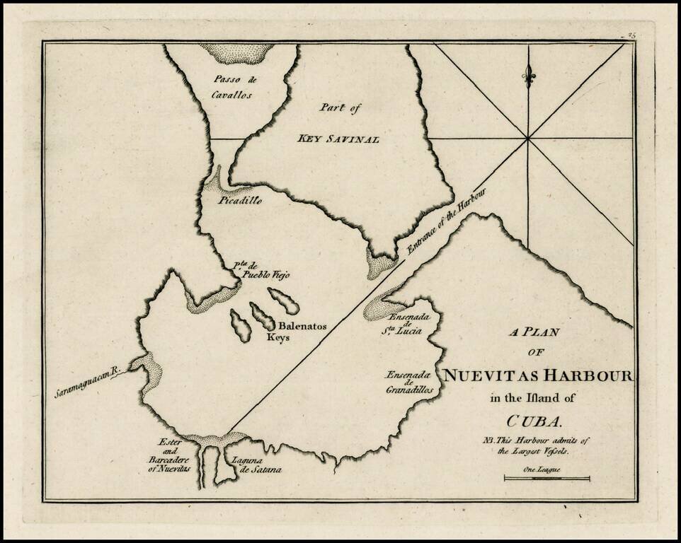 A Plan of Nuevitas Harbour in the Island of Cuba.