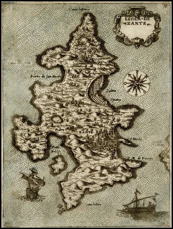 Isola de Zante  (Old Color!)