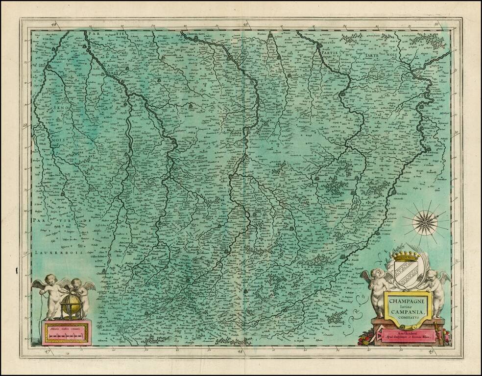 Champagne latine Campania Comitatus