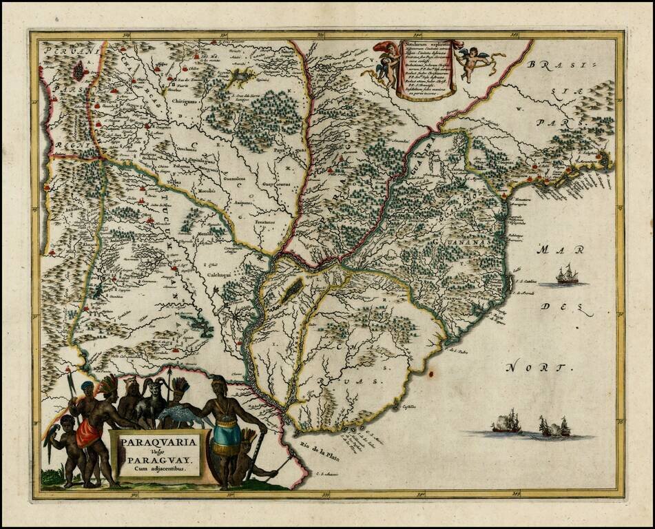 Paraquaria Vulgo Paraguay Cum adjacentibus