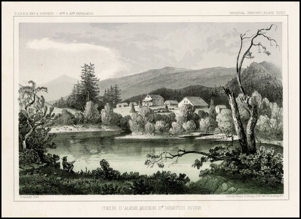 Coeur D'Alene Mission St. Ignatius River