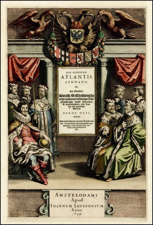 [Title Page] Des Niewen Atlas Aenhang. . . 1644