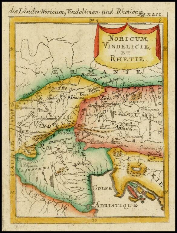 Noricum, Vindelicie, et Rhetie