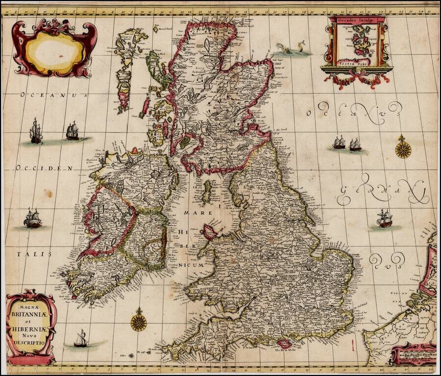 Magnae Britanniae et Hiberniae Nova Descriptio
