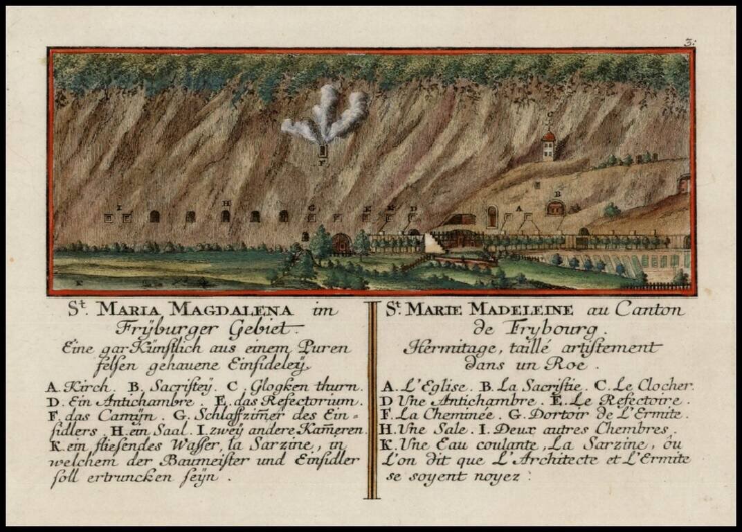 St. Maria Magdalena im Fryburger Gebiet . . .  | St. Marie Madeleine au Canto de Frybourg . . .
