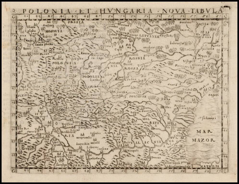 Polonia et Hungaria Nova Tabula