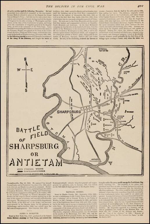 Battle Field of Sharpsburg or Antietam