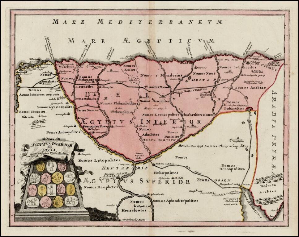 Aegyptus Inferior sive Delta . . .
