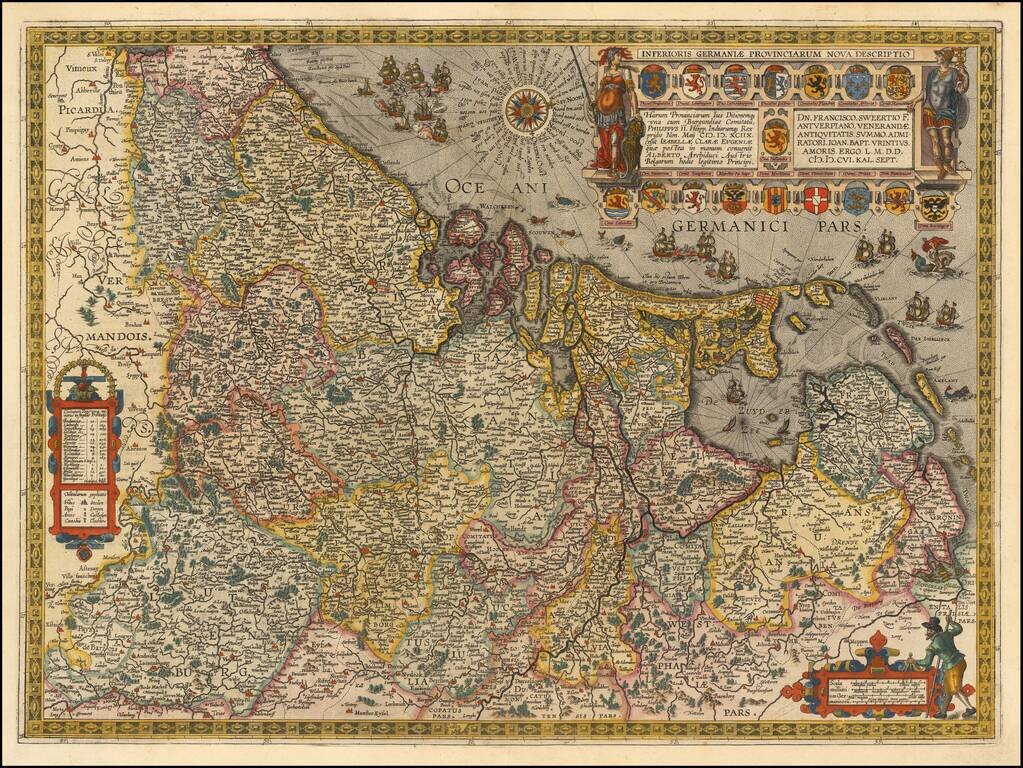 Inferioris Germaniae Provinciarum Nova Descriptio