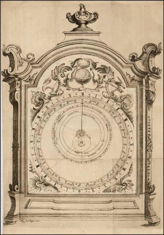 [Tycho Brahe Celestial Model & Time Clock]