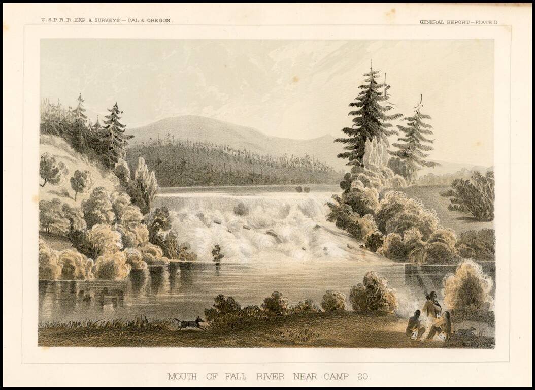 Mouth of Fall River Near Camp 20.