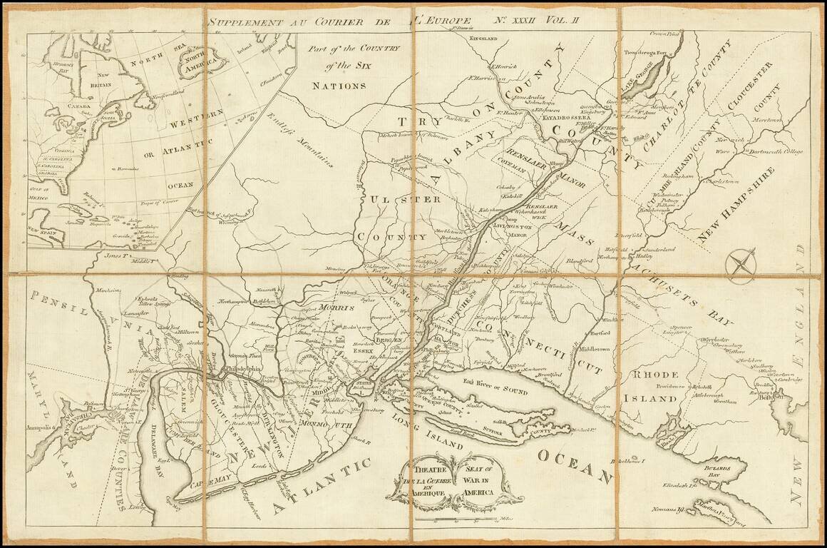 Theatre De La Guerre en Amerique | Seat of War in America