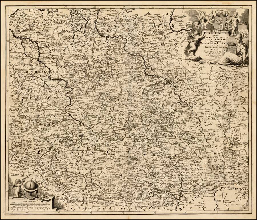 Regnum Bohemiae eique Annexae Provinciae ut Ducatus Silesiase Marchionatus Moraviae et Lustia Vulgo Die Erb-Landeren . . .