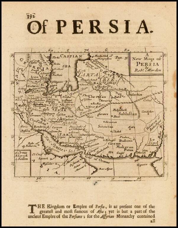 A New Map of Persia
