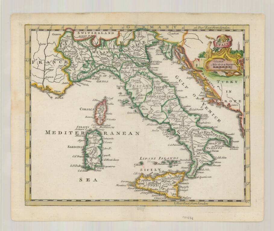 Italy   (including Corsica, Sardinia and Sicily)