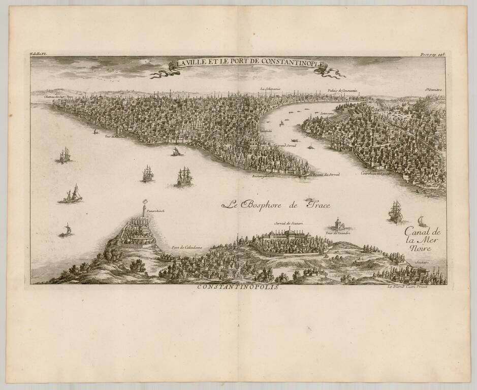 La Ville Et Le Port De Constantinople