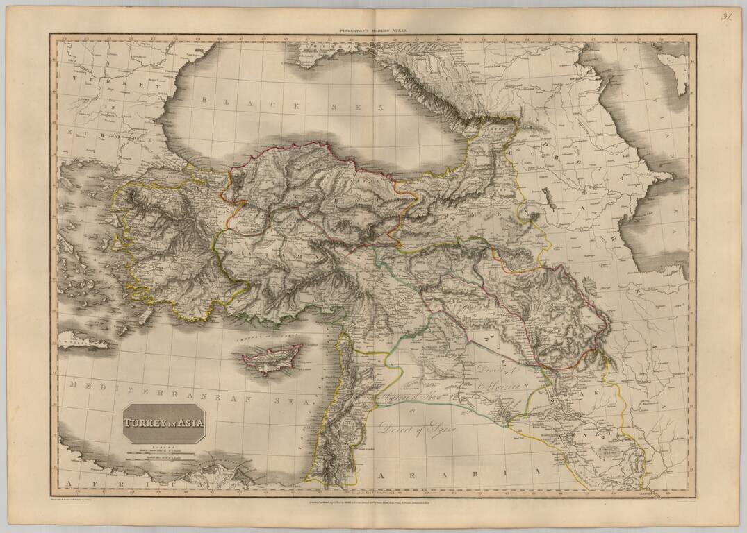 Turkey In Asia [shows Cyprus]