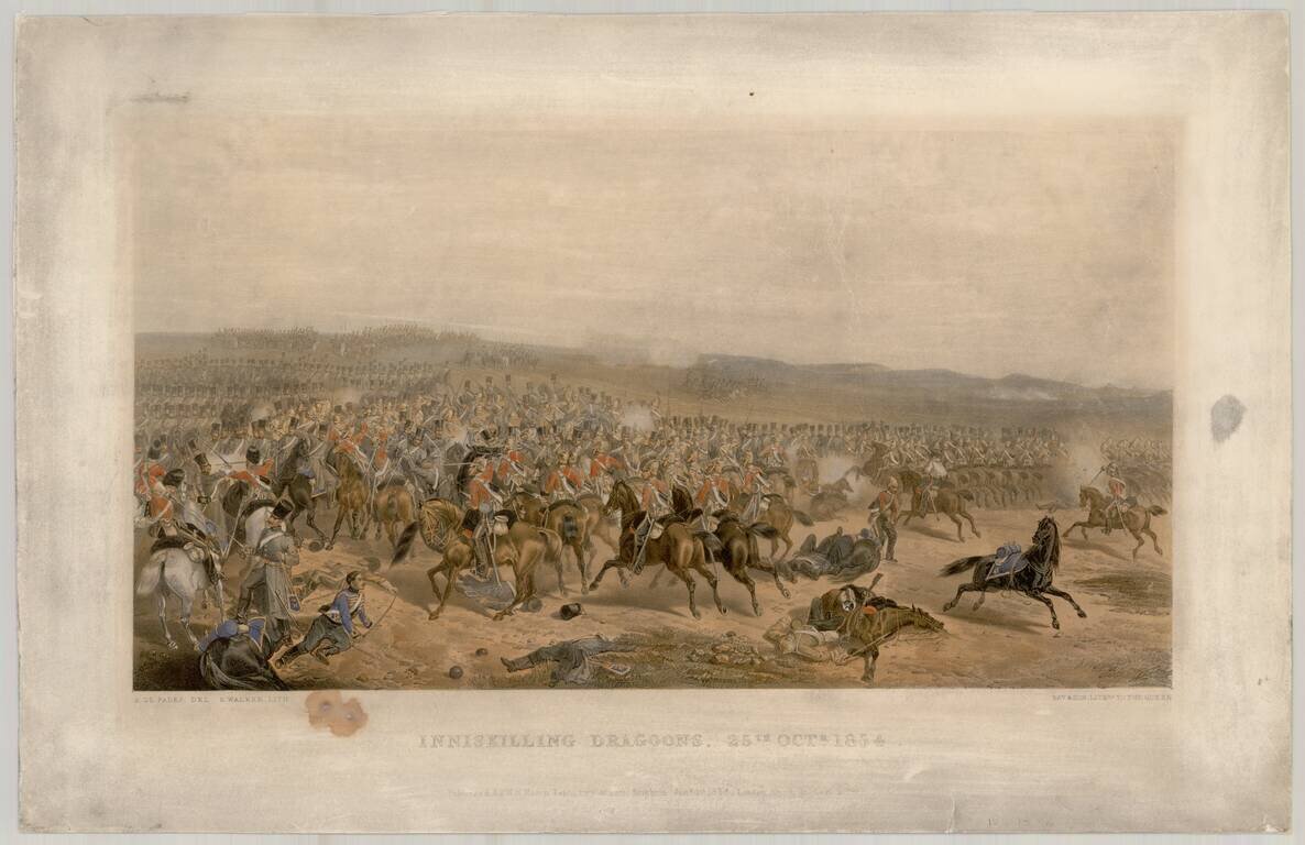 Inniskilling Dragoons, 25th Octr. 1854
