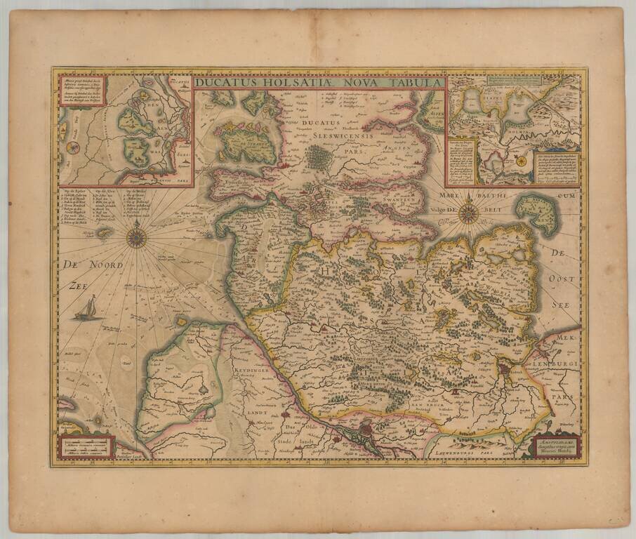 Ducatus Holsatiae Nova Tabula