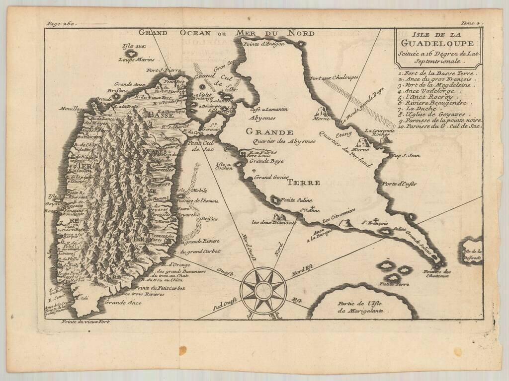 Isle de la Guadaloupe . . .