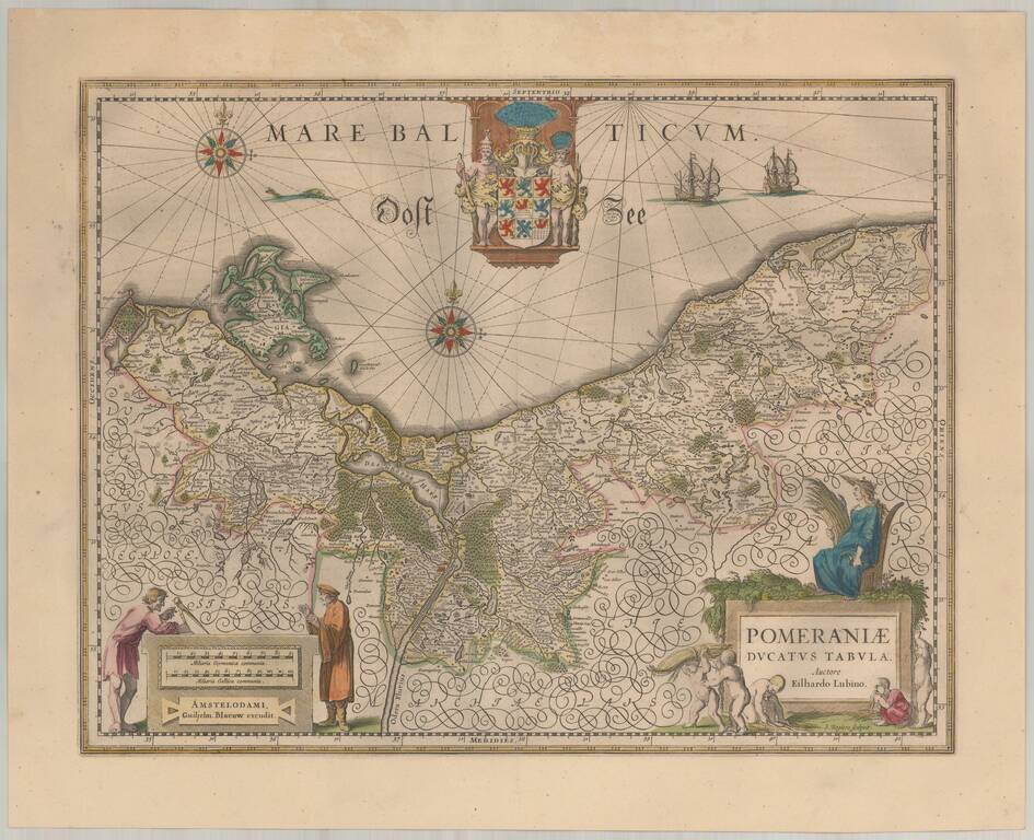 Pomeraniae Ducatus Tabula Auctore Eilhardo Lubino