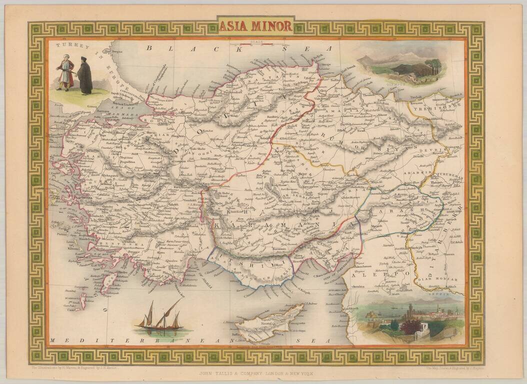 Asia Minor [shows Cyprus]