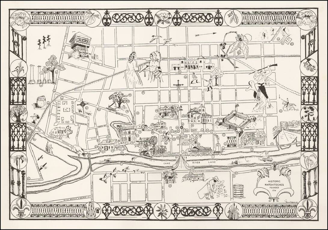 Historic Natchitoches Founded 1714