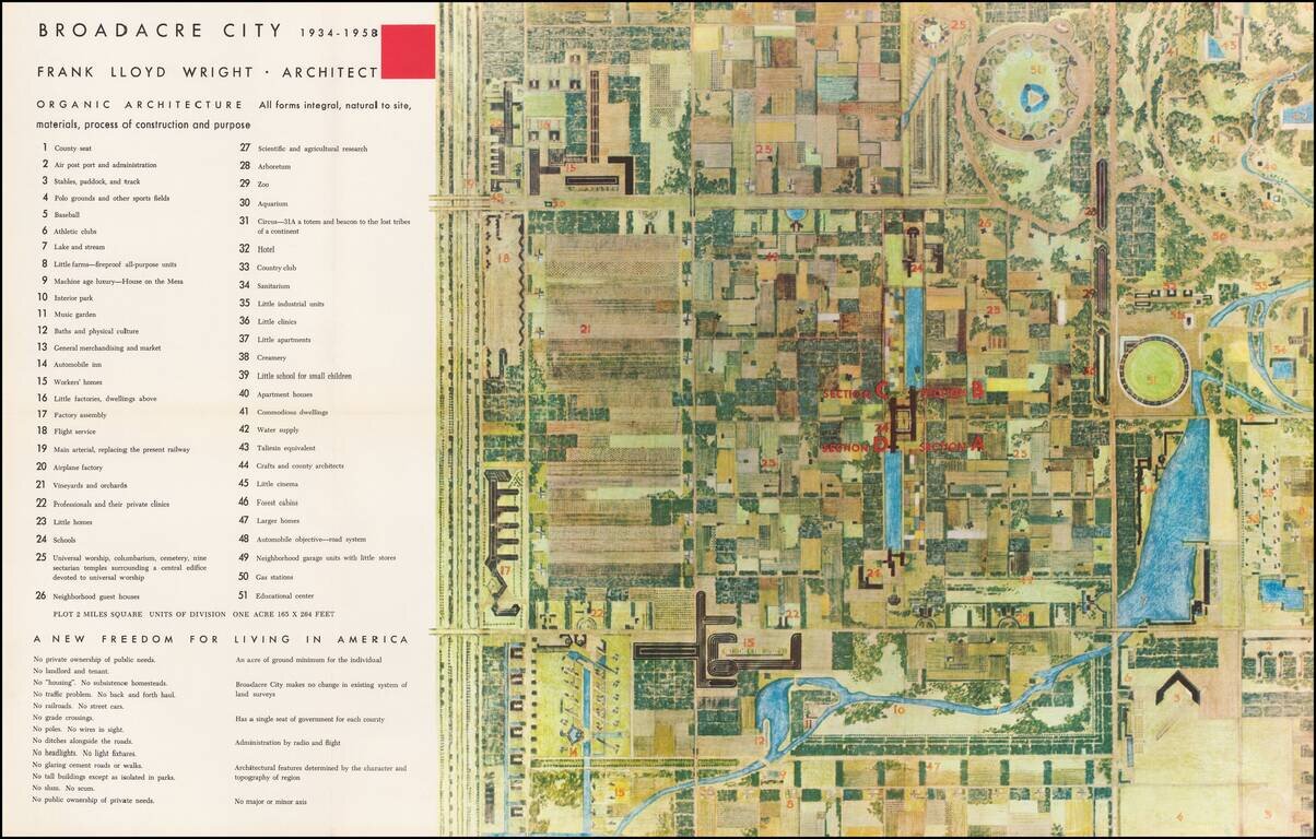 Broadacre City 1934-1958