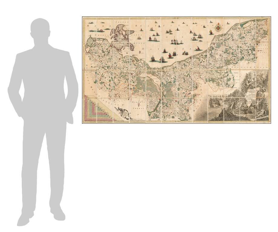 Ducatus Pomeraniae Citerioris et Ulterioris Principatibus, Comitatitubs Urbibus Suis Definiater Nova et Ampla Descriptio geographica Aere express a Alb. Carolo Seuttero . . .