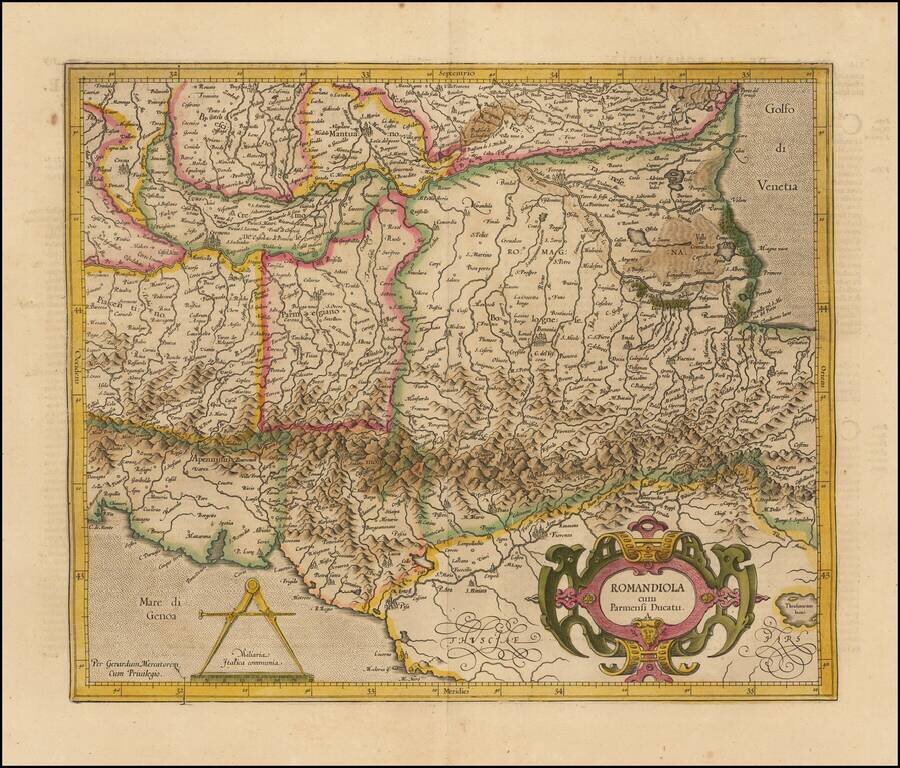 Romandiola Cum Ducatus Parmensi