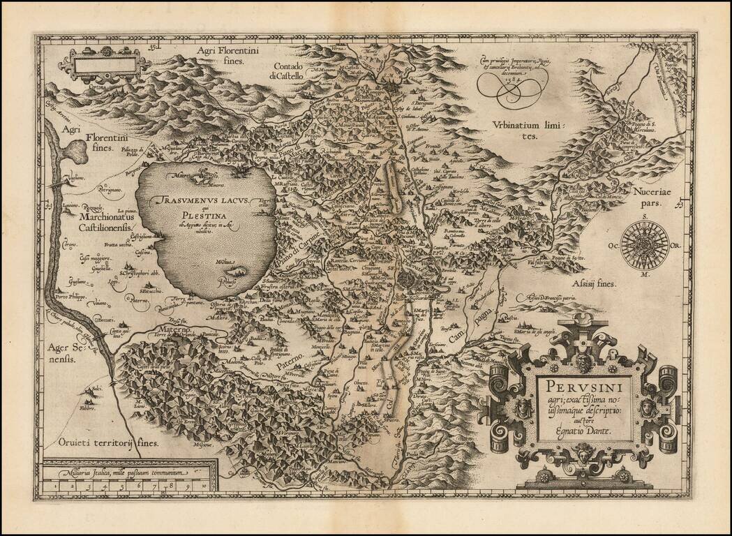 Perusini agri exactissima novissimaque descriptio auctore Egnatio Dante