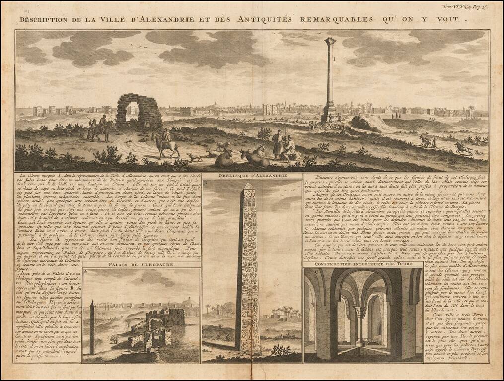 Description de la Ville d'Alexandrie et des Antiquites Remarquables qu'on y voit
