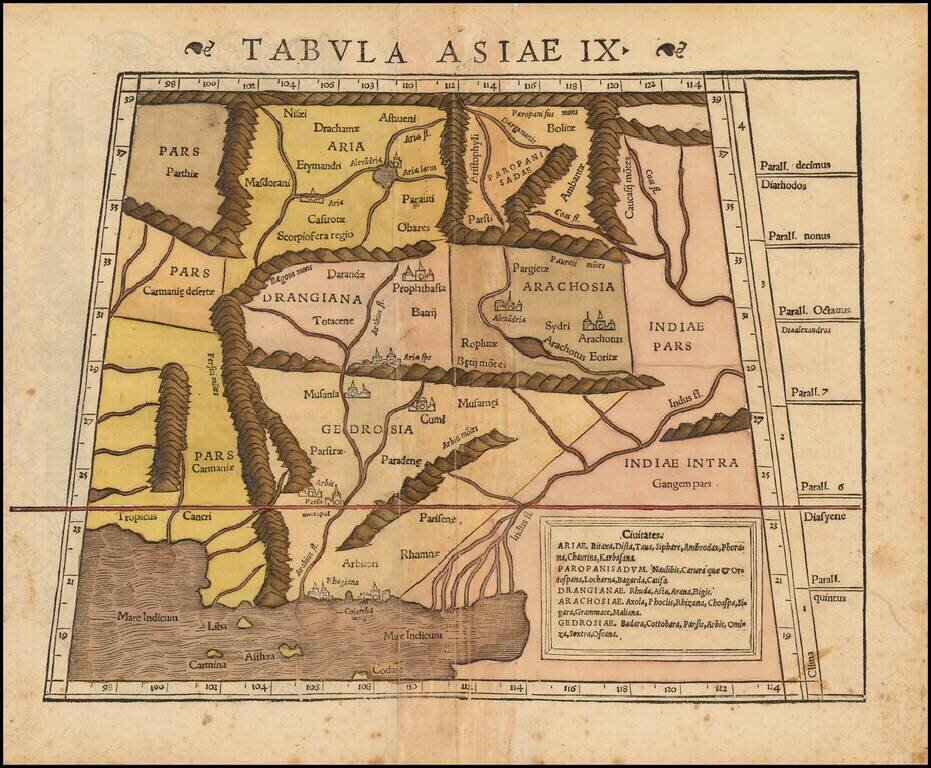 Tabula Asiae IX [Northern India & Pakistan]