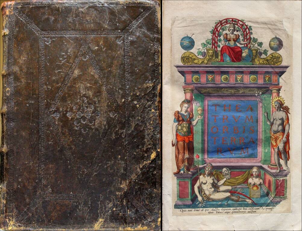 (Atlas) Theatrum orbis terrarum [with] Parergon [and] Nomenclator Ptolemaicus