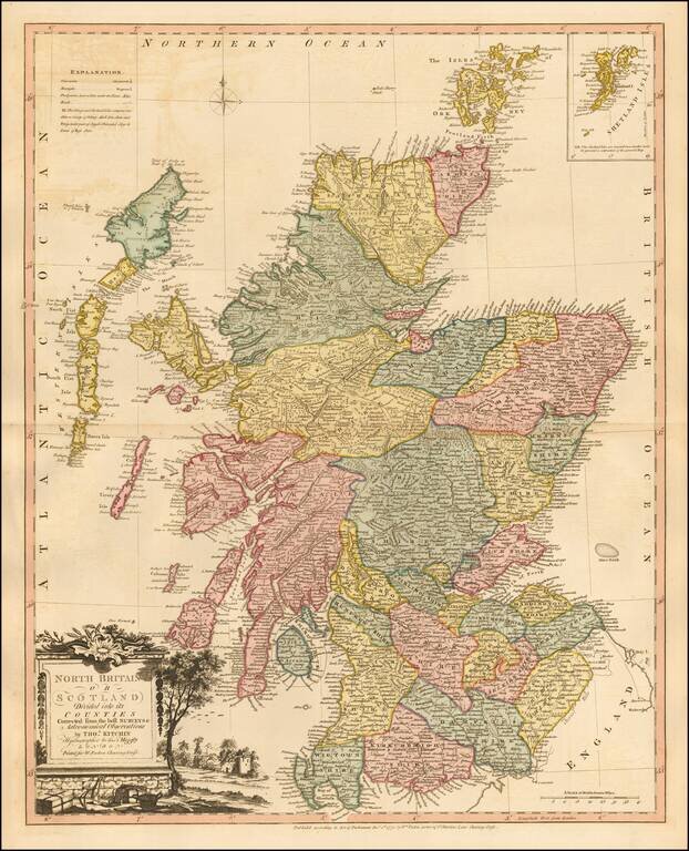 North Britain or Scotland Divided into its Counties Corrected from the best Surveys . . .