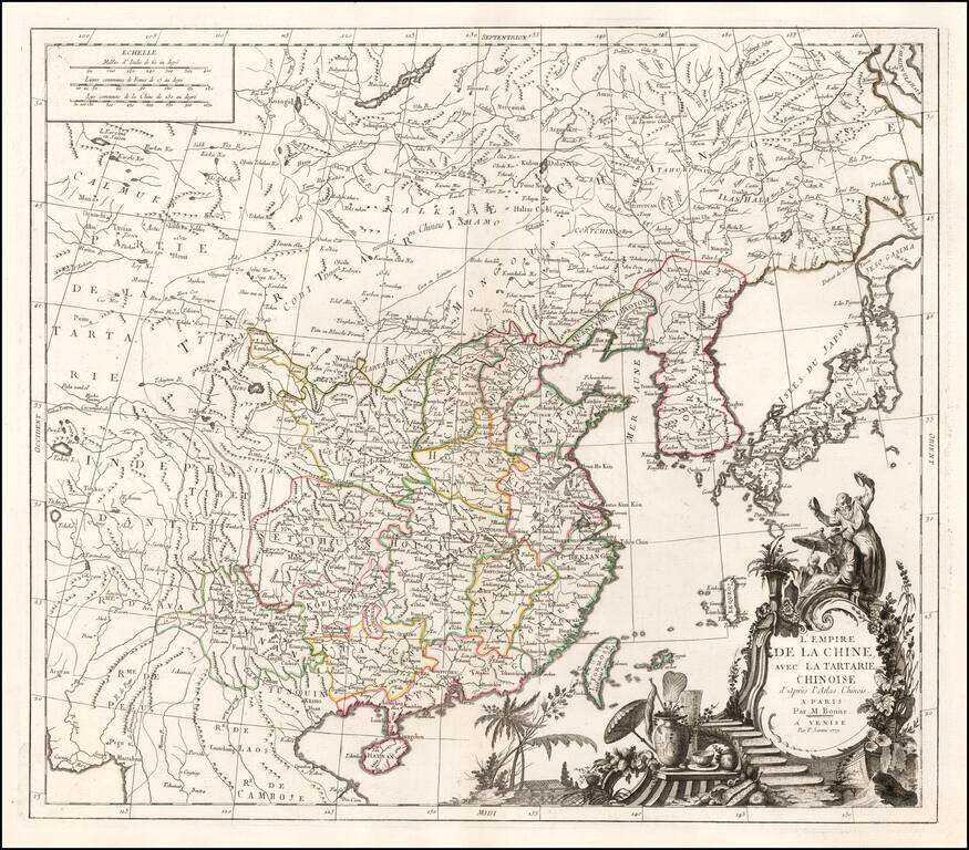 L'Empire De La Chine, Avec La Tartrie Chinoise d'Apres l'Atlas Chinois . . . 1779