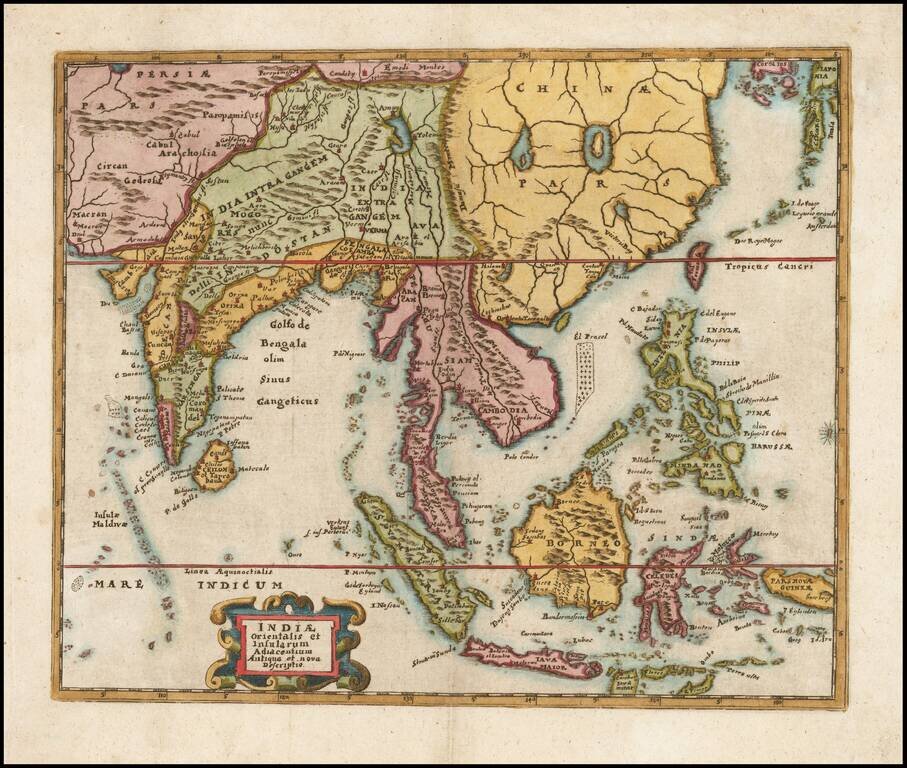 Indiae Orientalis et Insularum Adiacentum Antiqua et Nova Descriptio