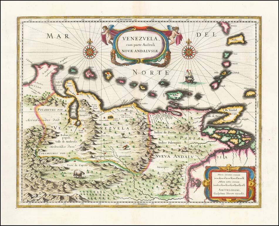 Venezuela cum parte Australi Novae Andalusiae