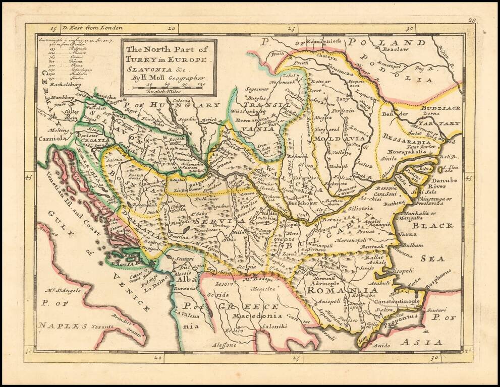 The North Part of Turky in Europe Slavonia &c.