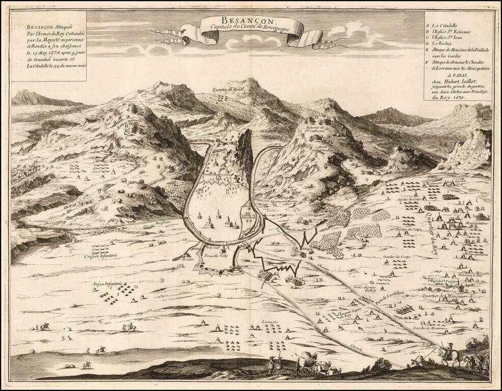 Besancon, Capitale du Comte de Bourgogne