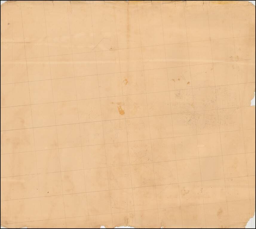 (Manuscript Map of settlement/roadway system - Algeria)