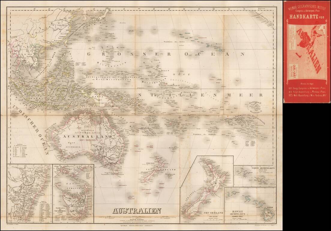 Australien (with Hawaii, New Zealand, New South Wales, etc)