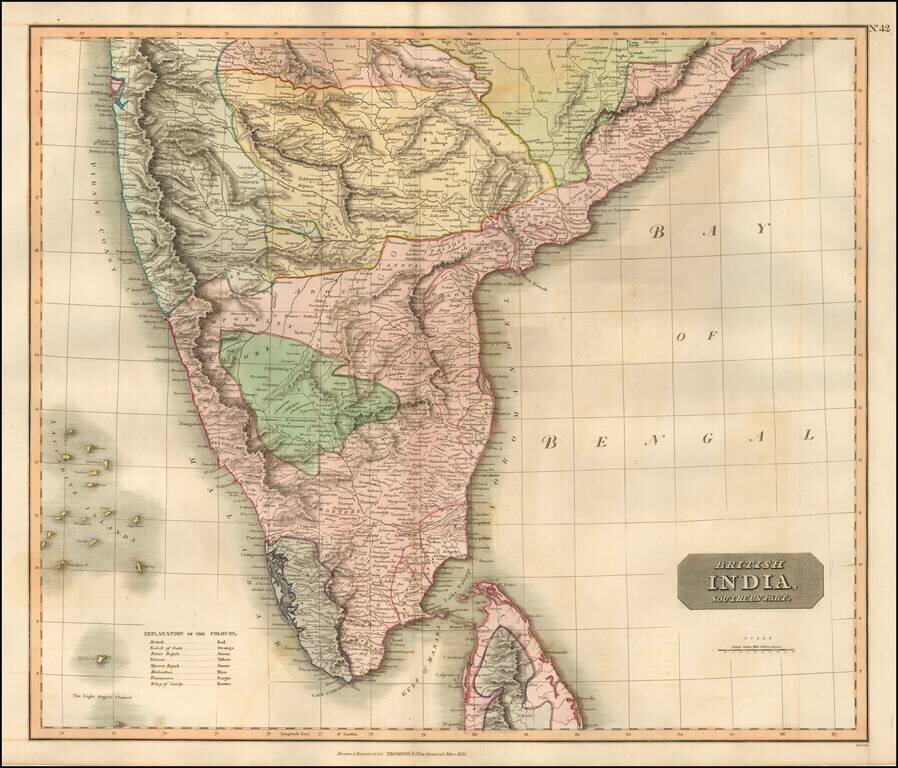 British India, Southern Part