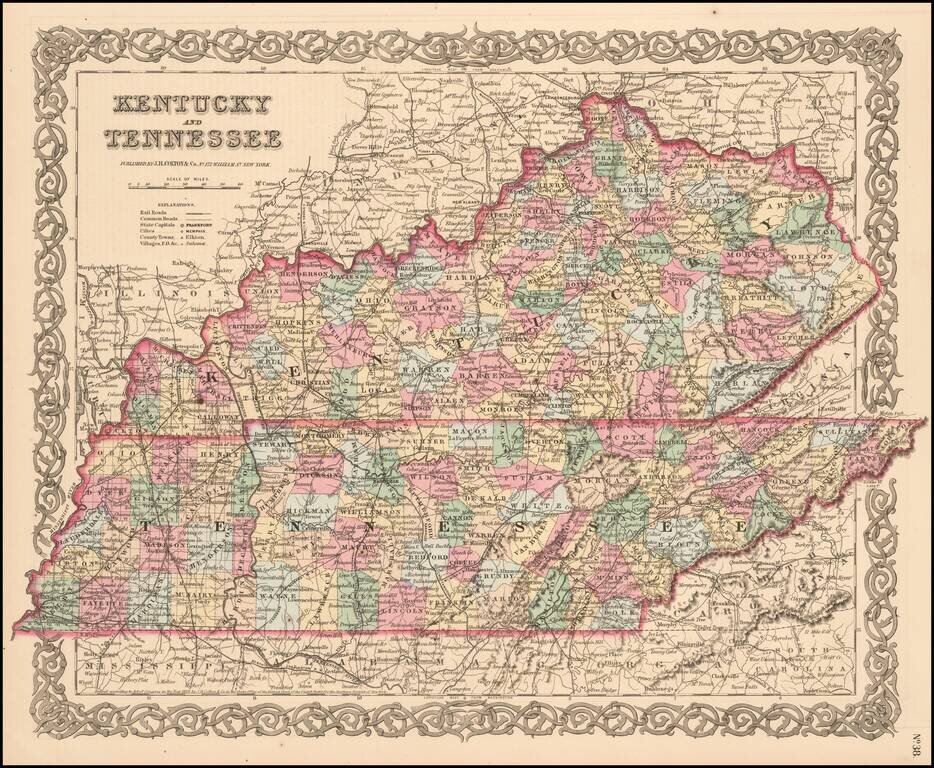 Kentucky and Tennessee
