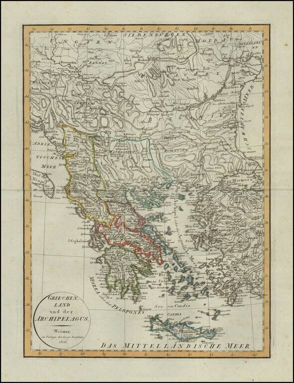 Griechenland und der Archipelagus . . . 1806